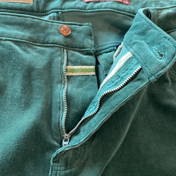 NWT Anthropologie Plus Pilcro High Rise Skinny Army Green Corduroy Pants 24 - Picture 9 of 11
